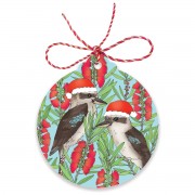 Christmas Gift Tags | Jolly Kookaburras | Set of 8